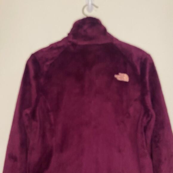 The North Face Women’s Black Osito Full Zip Fleece Jacket Coat Small Hiking - Picture 12 of 14